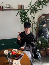 Stroke Brush Cardigan (2 Colors)