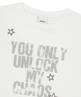 アンロッククロップTシャツ_ホワイト