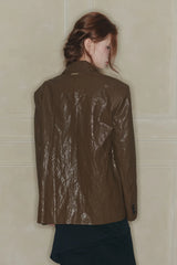 MIDNIGHT BLAZER brown