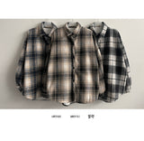Aaron Wool Lining Checkered Shirt