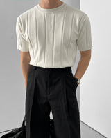 Leico Cotton One-Tuck Pants (4 Colors)