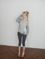 puzzle sage long camisole(2 color)