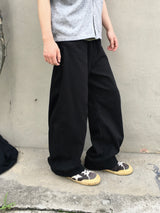 Loo Summer Cotton Wide Pants 2C