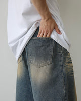 HIS VINT DENIM SHORTS