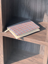 Vintage Check Book Cover