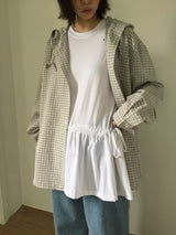 Fly Check Hoodie Shirt (3color)