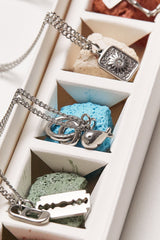 Bubble whale chain necklace