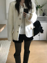 Wish Bookle Tweed Jacket (2 colors)