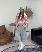Aaron Multi-Stripe Collar Tee