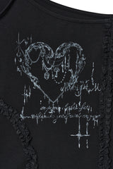 heart 2 t (black)