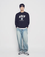 25FW ADLV PDスウェットシャツ ブラック