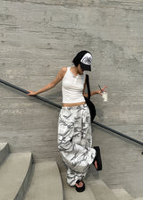 CAMO OXFORD MEGA PANTS