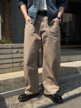 D-ring puttige curved pants