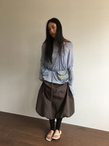 Loop Midi Knee Socks (4color)