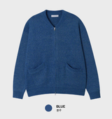 Daily Two-Way Knit Zip-Up