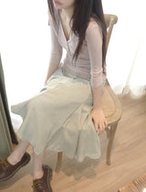 blush 3/4 tee