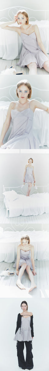 アリエルレースドレス light grey