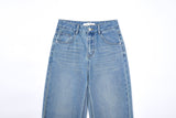  2ND REORDER BUKAY EMBROIDERY SLIM WIDE DENIM PANTS code 25102
