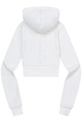 ZINEW SET UP SLIM FIT CROP HOOD ZIP-UP (3Color) 