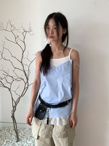 SAINT STRIPE BLOUSE (2C)