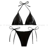 Silk bikini