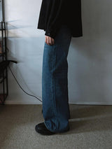Awesome Super Long Wide Denim Pants (5color)