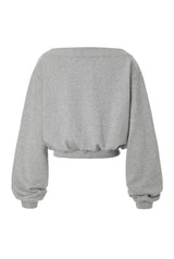 Mix logo sweatshirt - gray