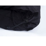 Short Minimal Duck-Down Padding Black