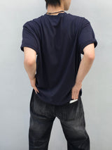 ザフィアー レタリングショートスリーブTシャツ 4C
