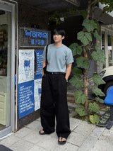 Log bookle round knitwear