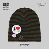 STRIPED BEANIE