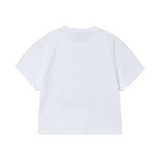 25SSナインティーズレトロバニーウーマンショートスリーブTシャツ ホワイト