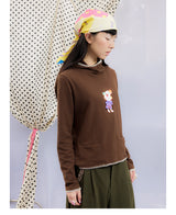 春夏新作オリジナルデザインプリント二色フード付きTシャツ