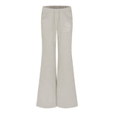 Selvia Rhinestone Flare Pants