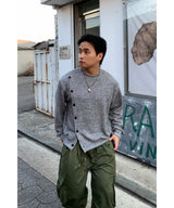 Line Button Knit