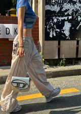 シルバーストリング2WAYジョガーワイドパンツ