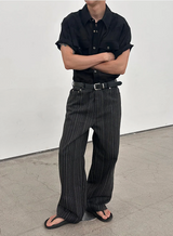 [S/S] Western シースルーリンクルシャツ(3color)