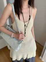 Knit Harlow Layered Sleeveless Dress