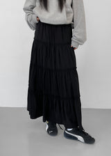 [MADE] Surea Flare Long Skirt