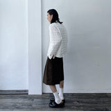 Textured Grid Crinkle Shirt