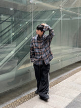 Washa denim mix pants