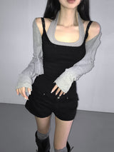 1733 バックスロップショーツ(2 color)