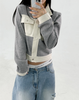 DAMAGED BALLOON RIPPED DENIM💙 LIGHT BLUE DENIM PANTS
