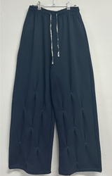 パンチングルーズヒップストリートロングパンツ 💙🤎2COLOR