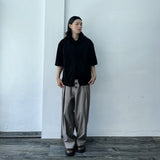 Fog Grey Volume Pants