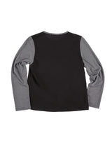 ニードルワークロングスリーブT (BLACK)