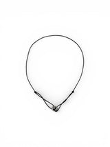 Three-Ring Silver Necklace