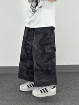 camo コットンスカートパンツ