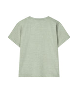 (W) Essential Logo Semi-Crop Pigment Short Sleeve T-Shirt_3 Color