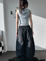 Grade Nylon Cargo Balloon Pants 4color